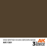 WWI Brithish Khaki Brown Base